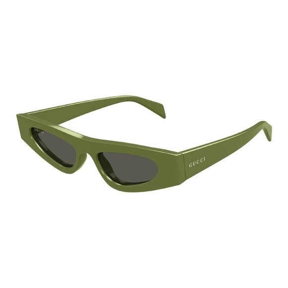 NEW GUCCI SUNGLASSES OLIVE GREEN WOMEN EYEWEAR GUCCI - Picture 1 of 3